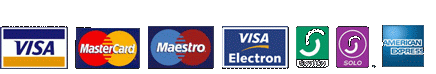 Pay Pal & Credit Card Logos